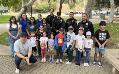 iQLA students at Back-to School event