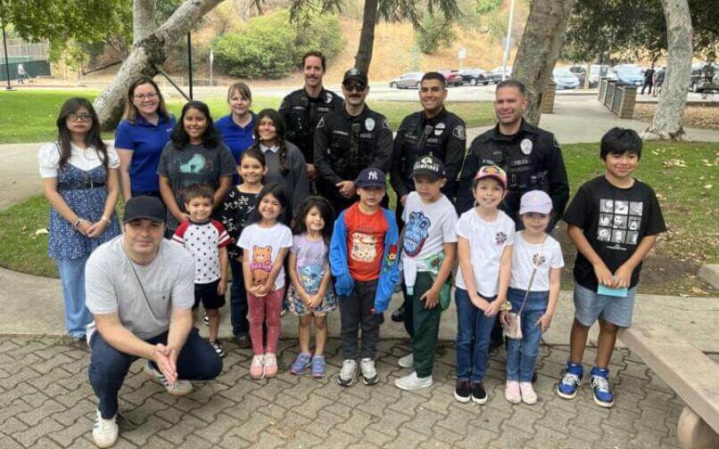 iQLA students at Back-to School event