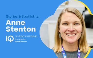 Stories and Spotlights: Anne Stenton