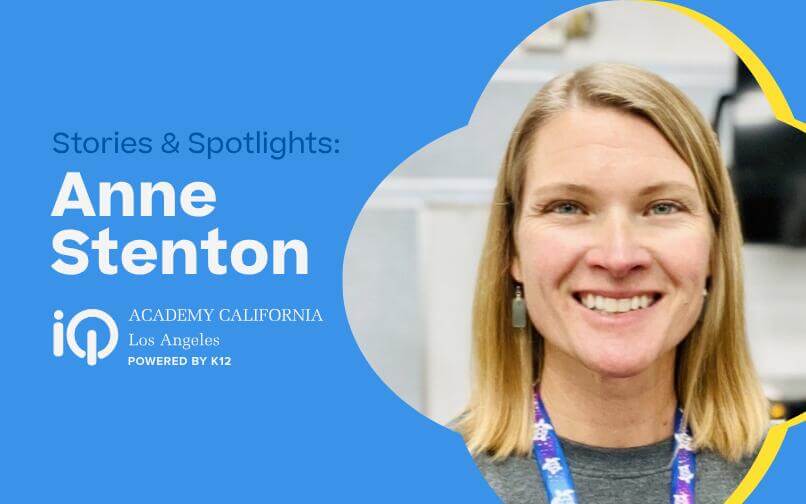 Stories and Spotlights: Anne Stenton