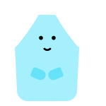Light blue avatar icon