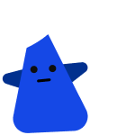 Blue avatar icon